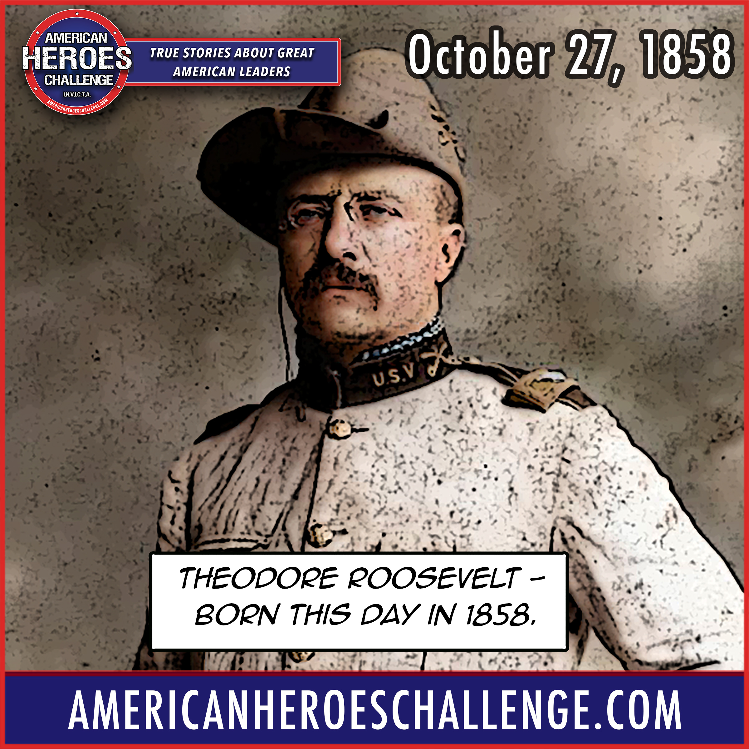 Featured image for “October 27 Theodore Roosevelt Born”