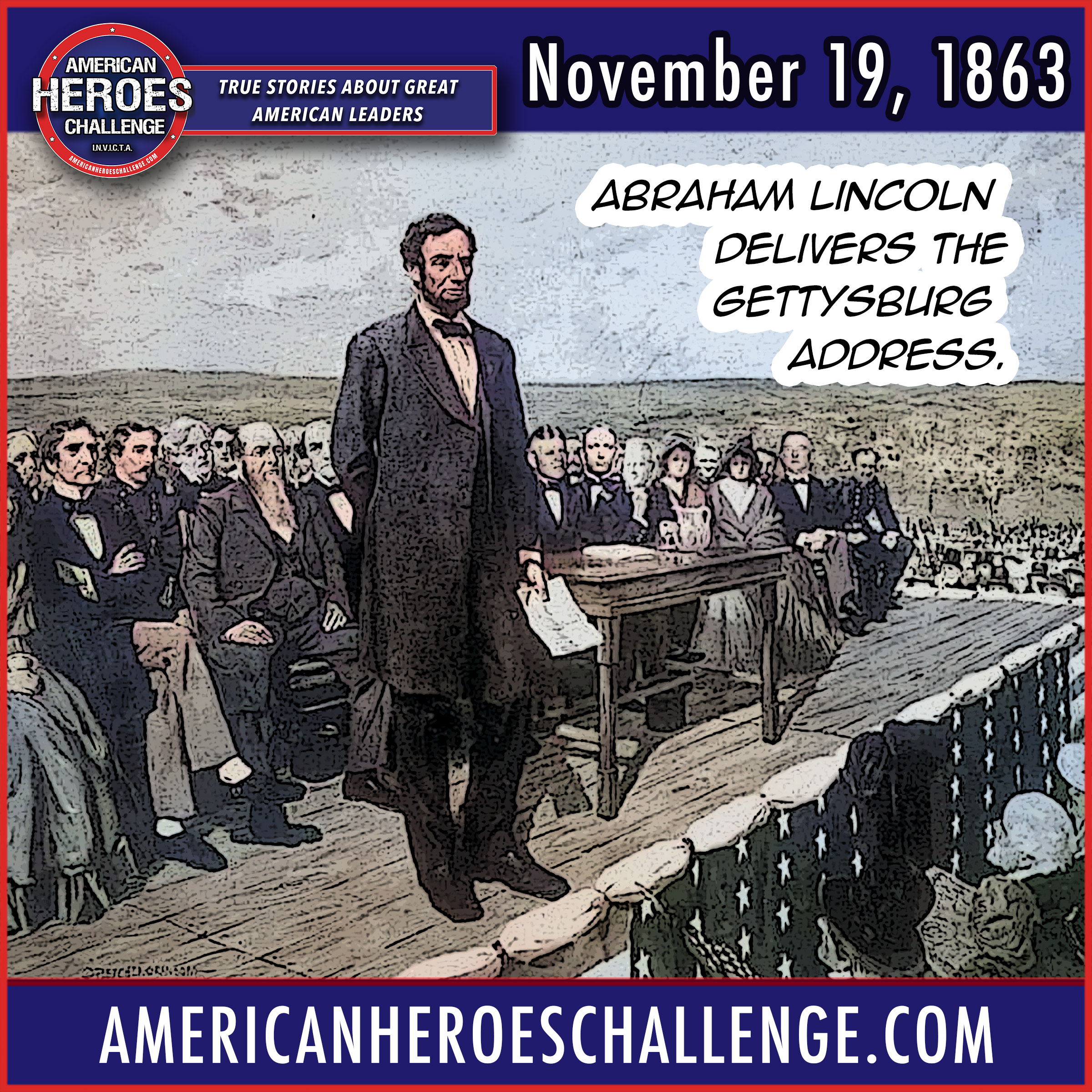 Featured image for “November 19 The Gettysburg Address”