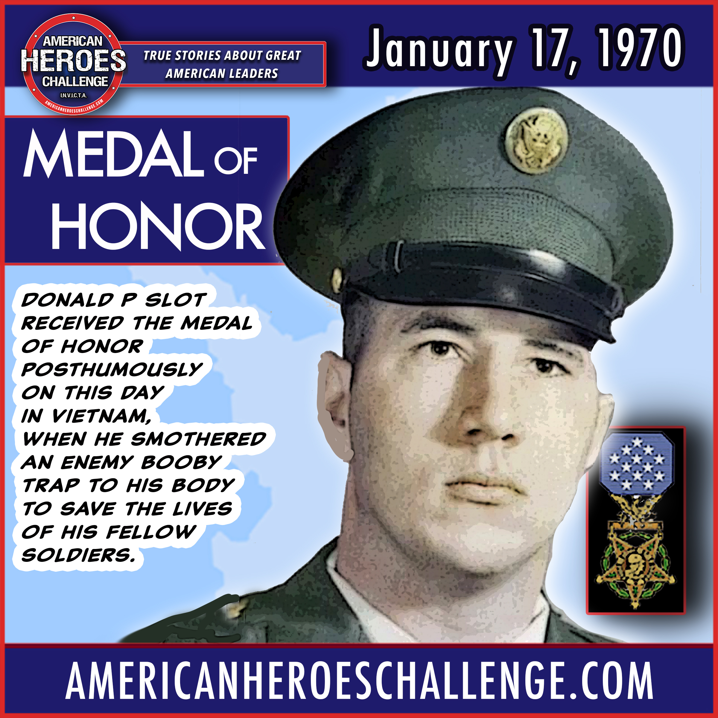 Featured image for “January 17 Donald Sloat Medal of Honor”