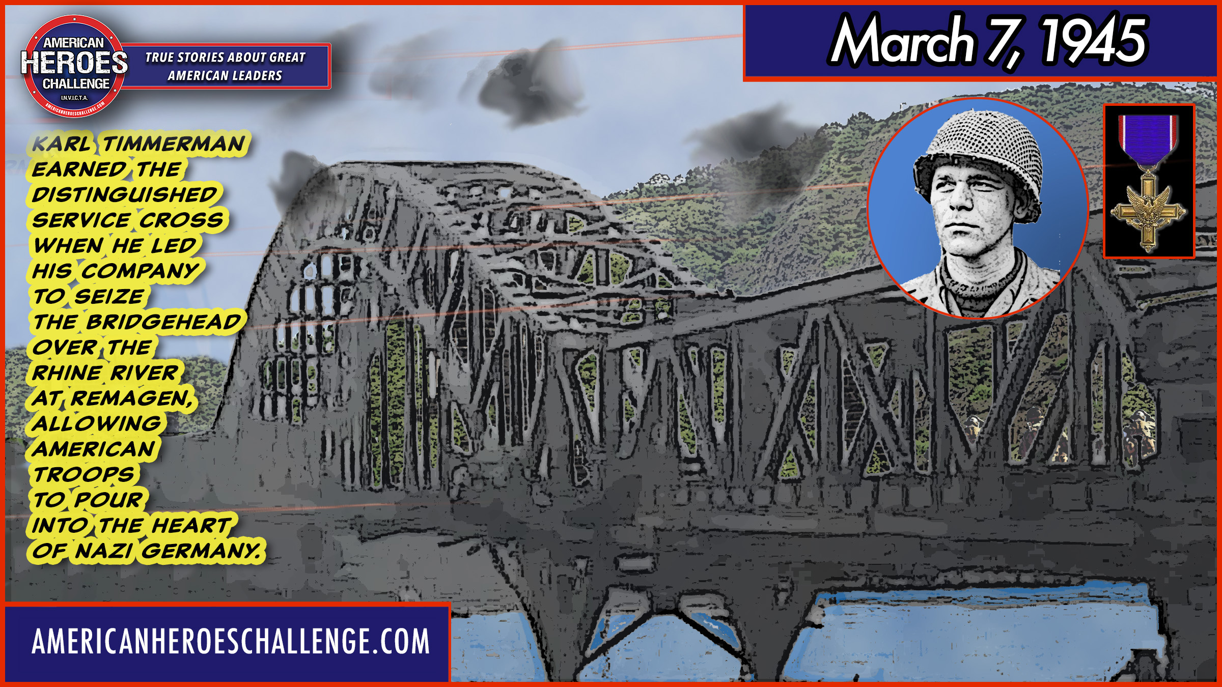 Featured image for “March 7 Karl Timmerman & The Bridge At Remagen”