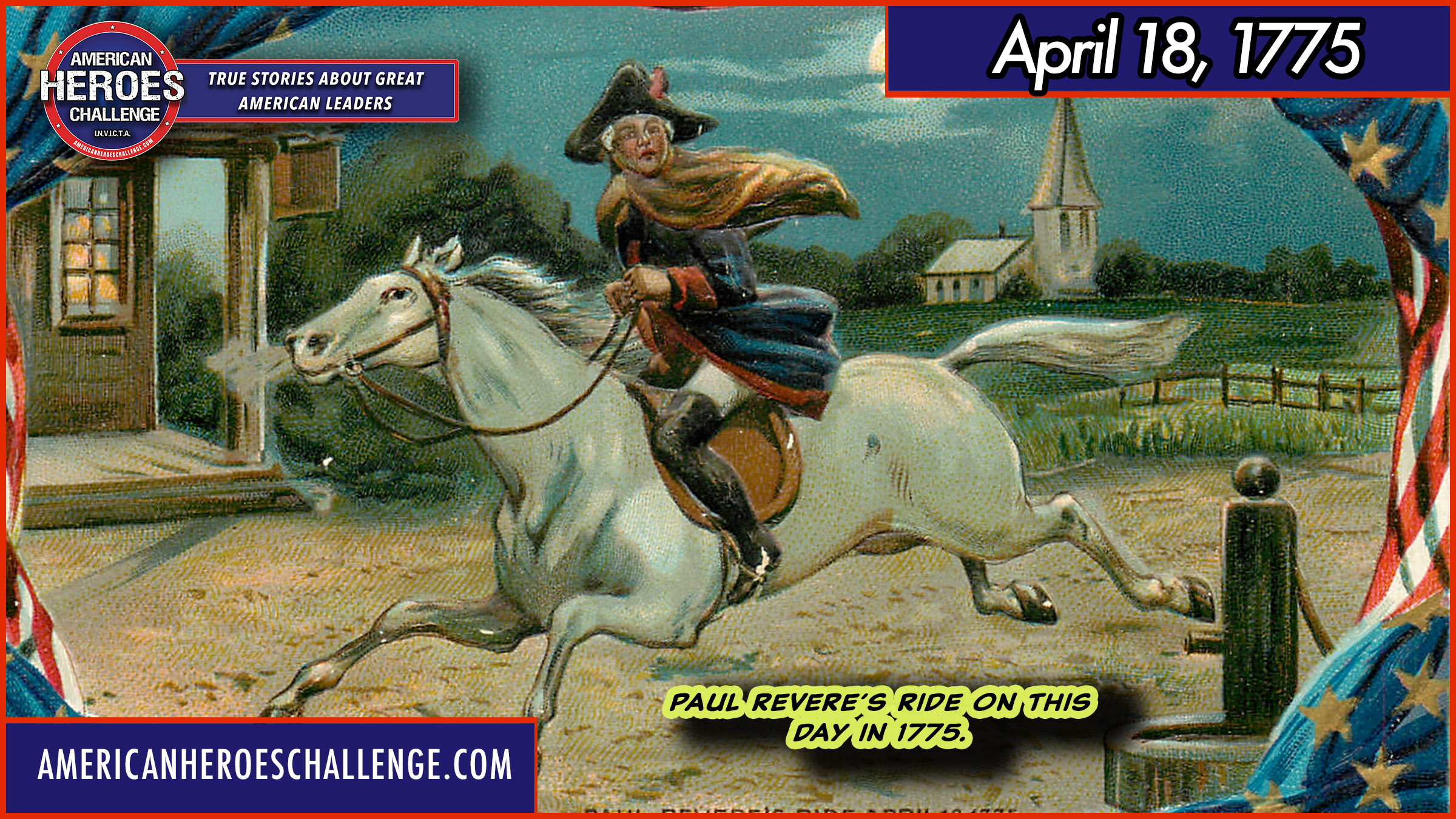 Featured image for “April 18 Paul Revere’s Midnight Ride”